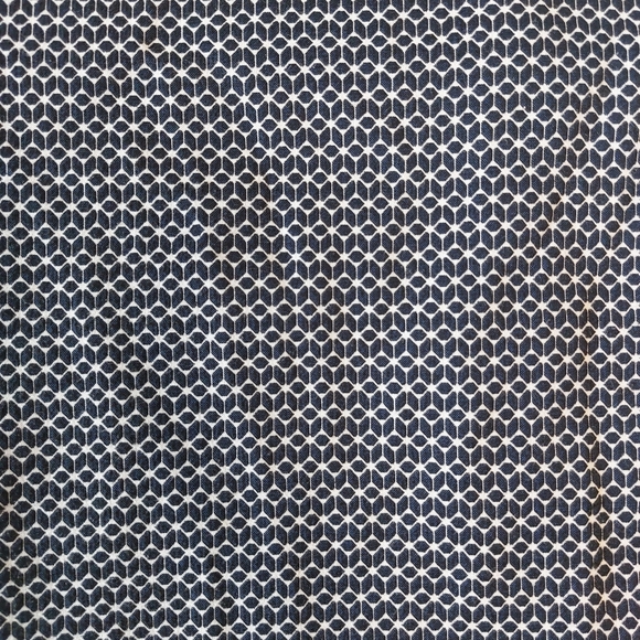 RW&CO navy and white woven skirt - Picture 5 of 5